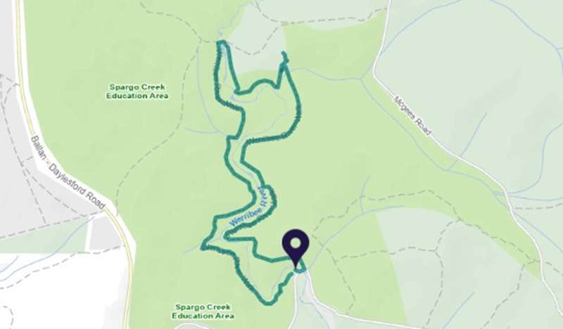 Blakeville - Werribee River Walk Map