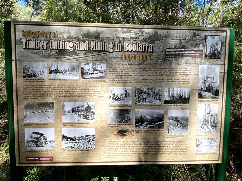 Boolarra - The Old Mill Site Map