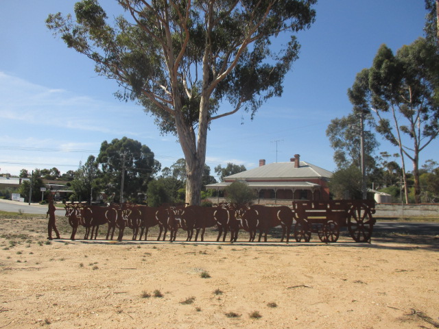 Bullock Team Sculpture