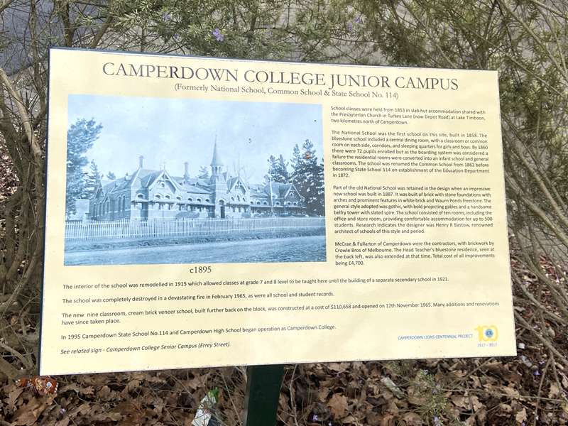 Camperdown Heritage Signs Trail