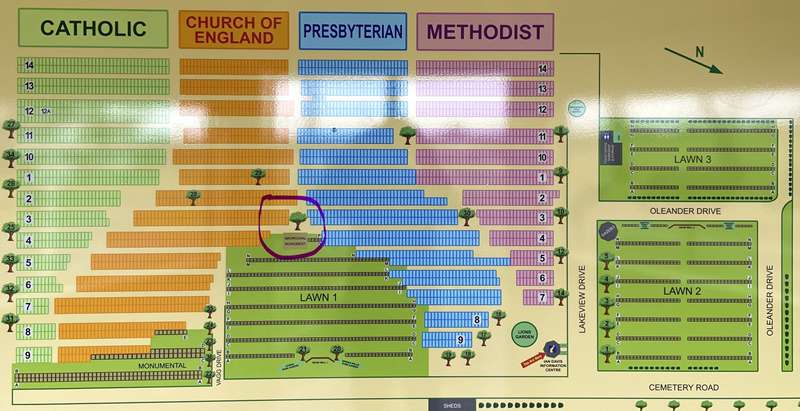 Camperdown - Wombeetch Puyuun Memorial Map
