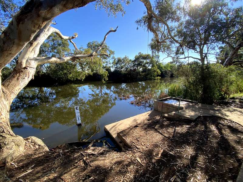 Canoe Launch Site at Riverbend Historical Park (Werribee)