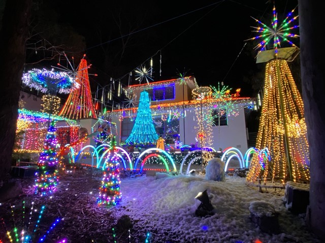 Christmas Lights (12 Cooper Street, Sunshine)