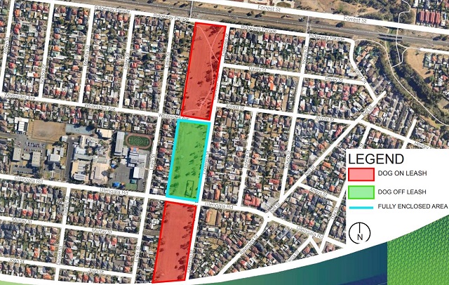 Collenso Street Electricity Easement Fenced Dog Park (Sunshine West)