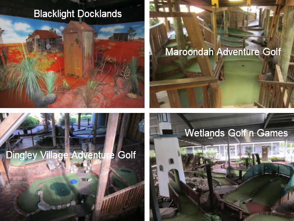 Mini Golf courses in Melbourne