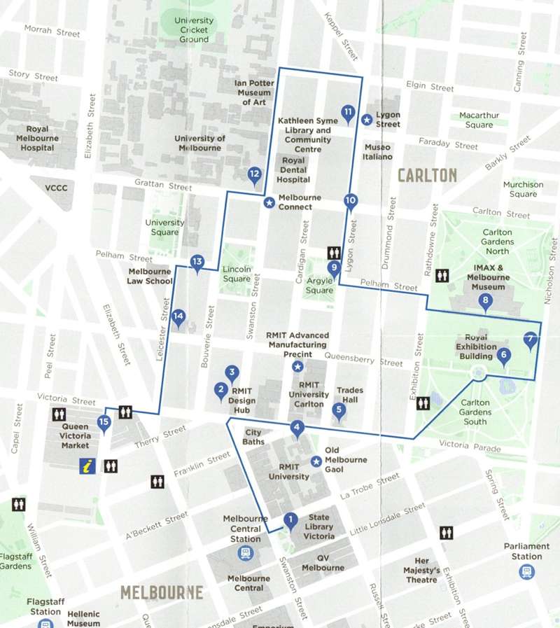 Culture and Ideas Walk (Central Melbourne)