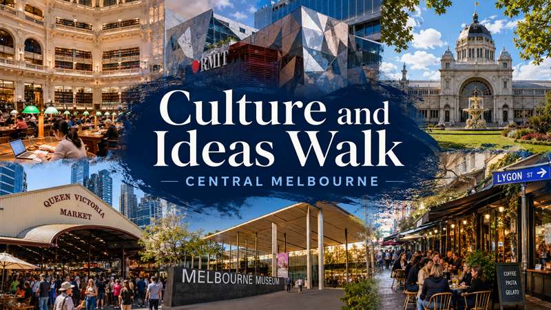 Culture and Ideas Walk (Central Melbourne)