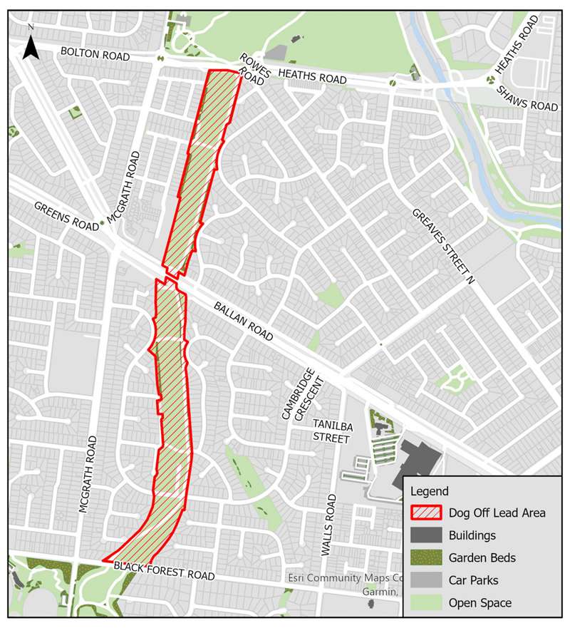 D1 Drain Reserve Dog Off Leash Area (Werribee)