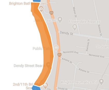 Dendy Street Beach Dog Off Leash Area (Brighton)