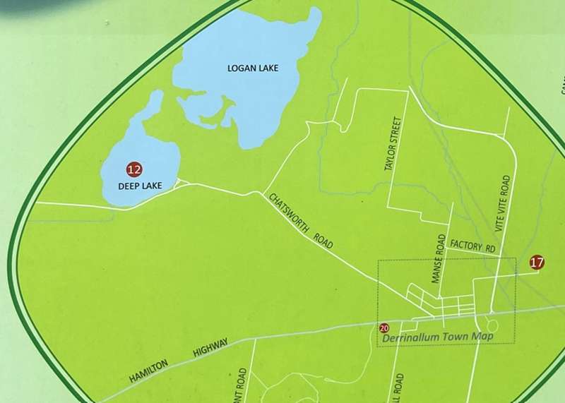 Derrinallum Discovery Trail Overall Map