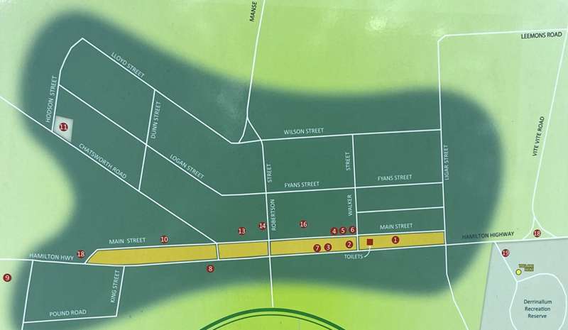 Derrinallum Discovery Trail Overall Map