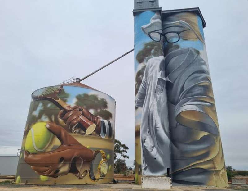 Dimboola - Arkona Silo Art