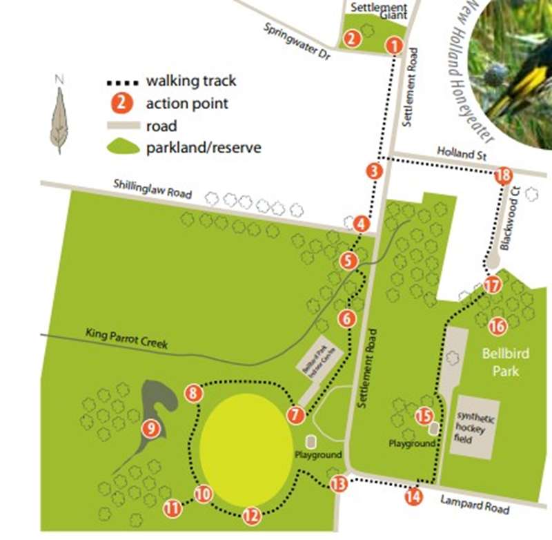 <H4>Drouin - The Settlement Giant Walk Map</H4>