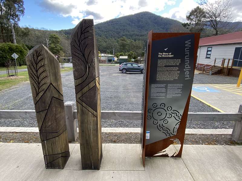 East Warburton Public Hall Playground, Woods Point Road, Warburton East