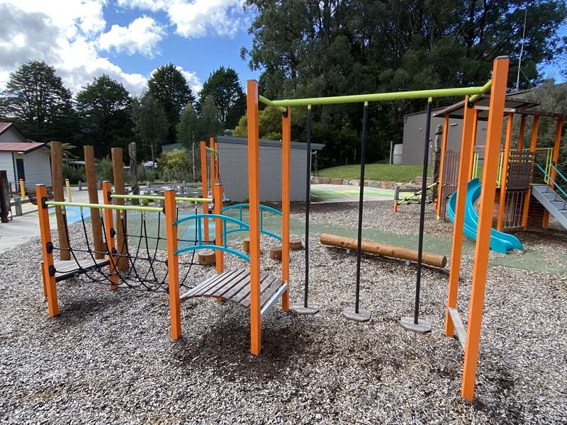 East Warburton Public Hall Playground, Woods Point Road, Warburton East