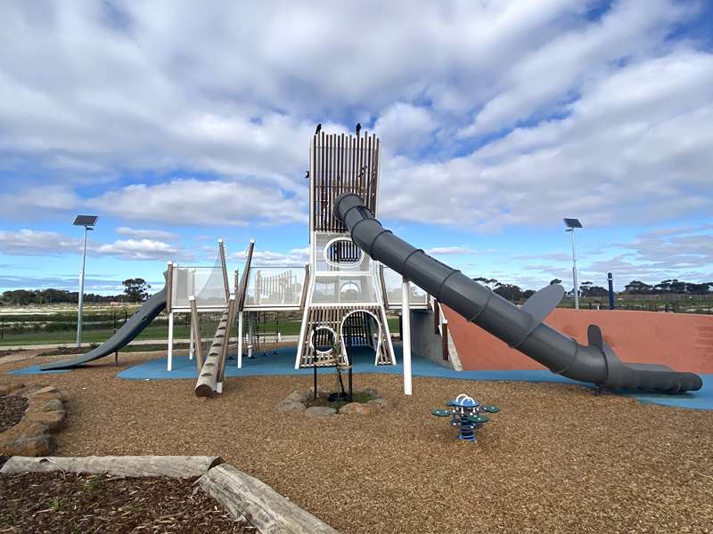 Ebb Drive Park Playground, Jagged Circuit, Tarneit