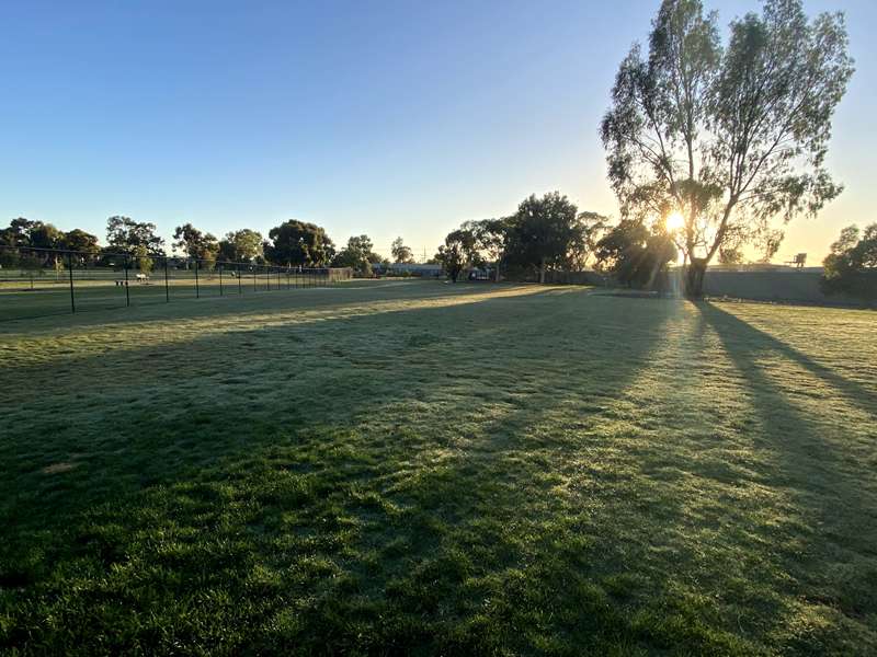 Echuca East Recreation Reserve Fenced Dog Park