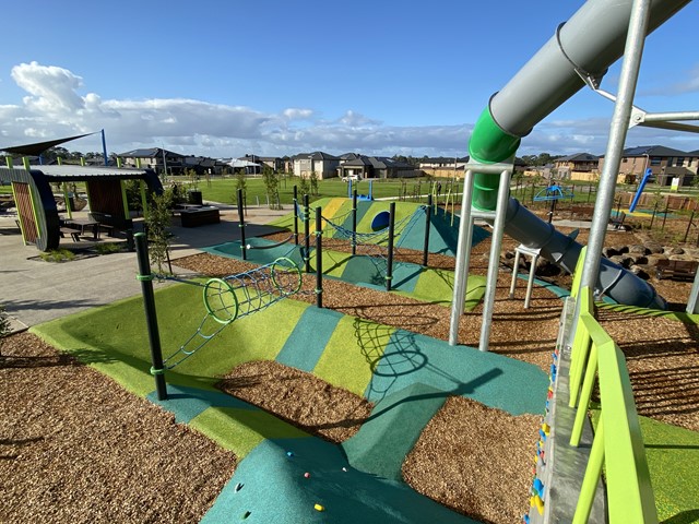Eliston District Park Playground, Waterman Drive, Clyde North