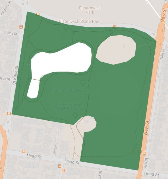 Elsternwick Park Dog Off Leash Area (Brighton)