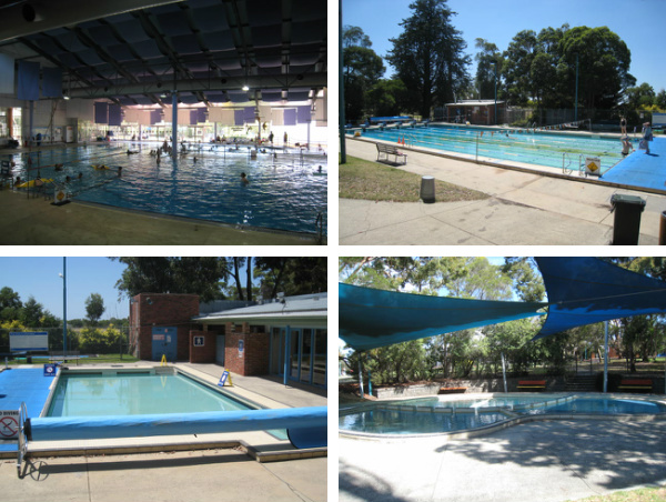 Comparison of Aquatic Centres