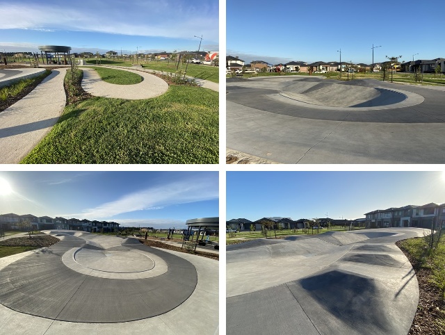 Bells Reserve Bike Pump Track, Kalkallo