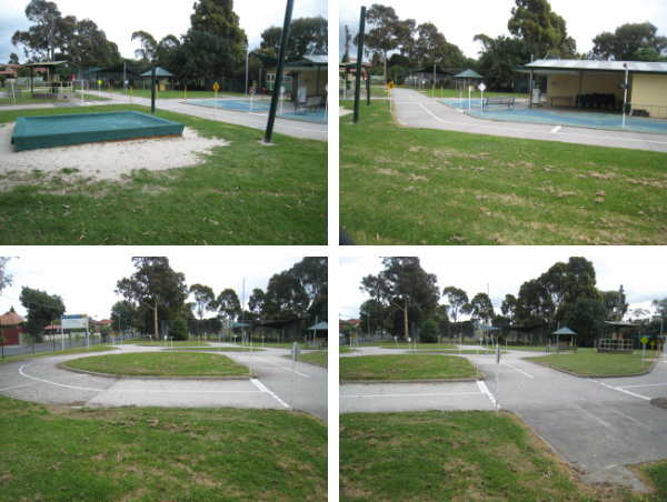 Bike Traffic Education Tracks in Melbourne