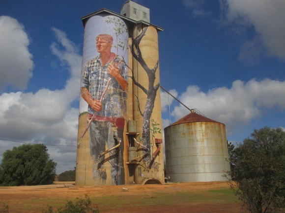 Patchewollock Art Silos, Yarriambiack Shire Silo Art Trail