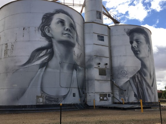 Rupanyup Art Silos