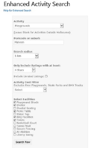 Extended Search Example 1