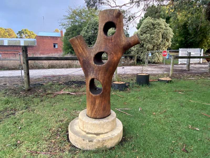 Fish Creek - Ride the Wild Goat Sculpture Garden