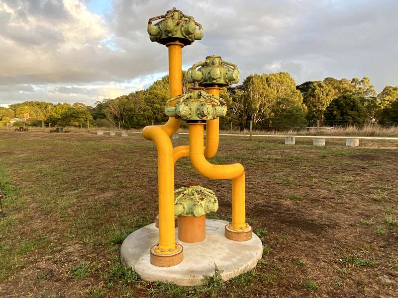Fish Creek - Ride the Wild Goat Sculpture Garden