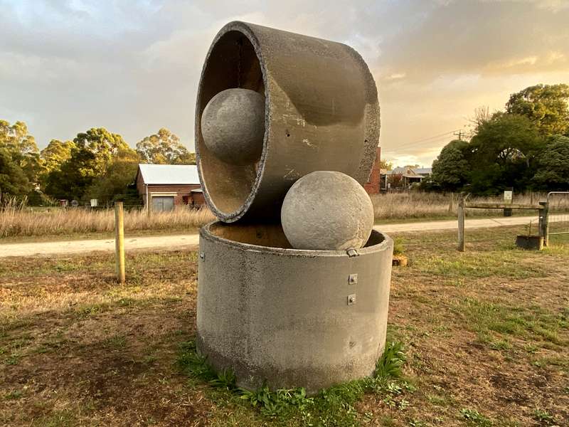 Fish Creek - Ride the Wild Goat Sculpture Garden