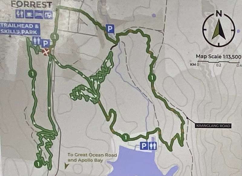 Forrest Mountain Bike Trails