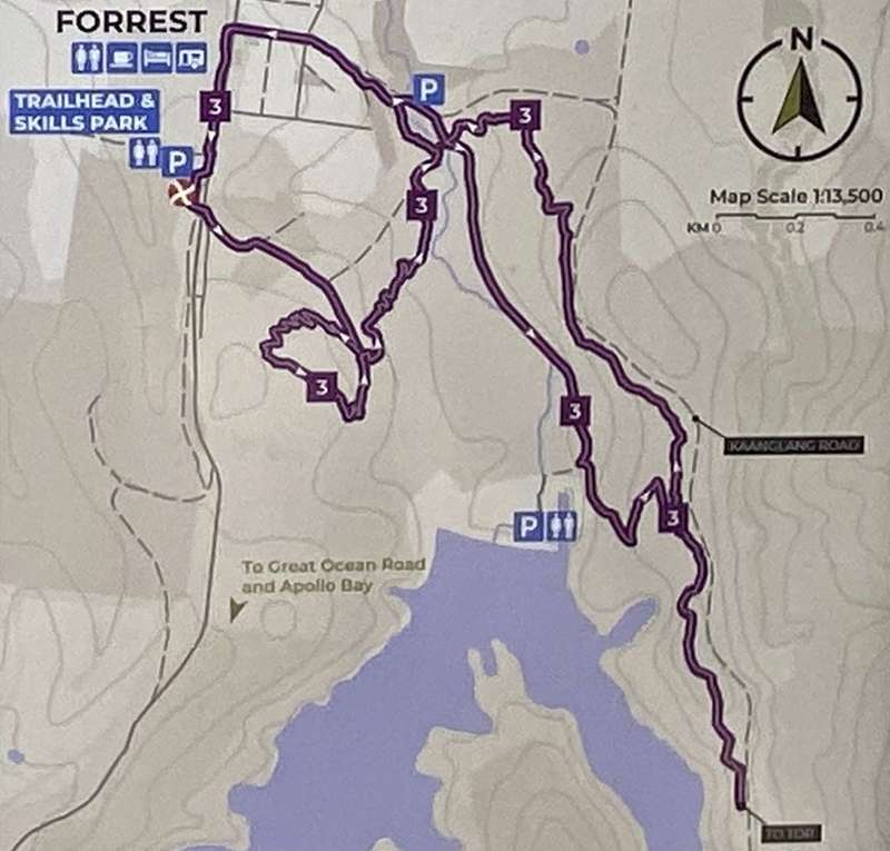 Forrest Mountain Bike Trails