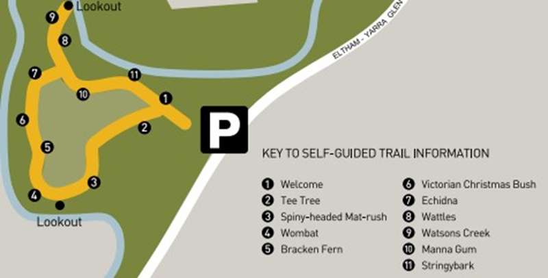 Gawa Wurundjeri Resource Trail Map