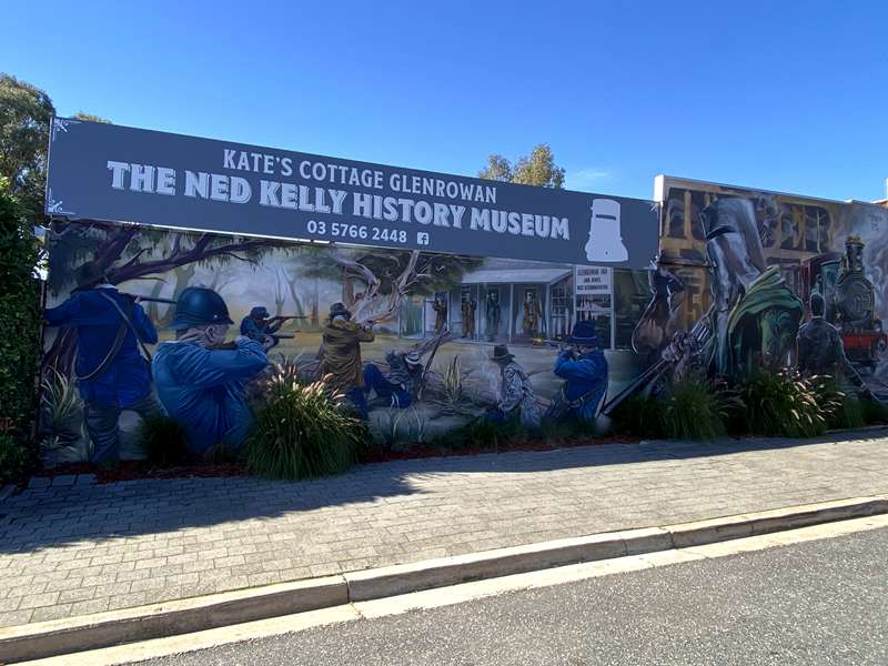 Glenrowan - Ned Kelly Last Stand Mural