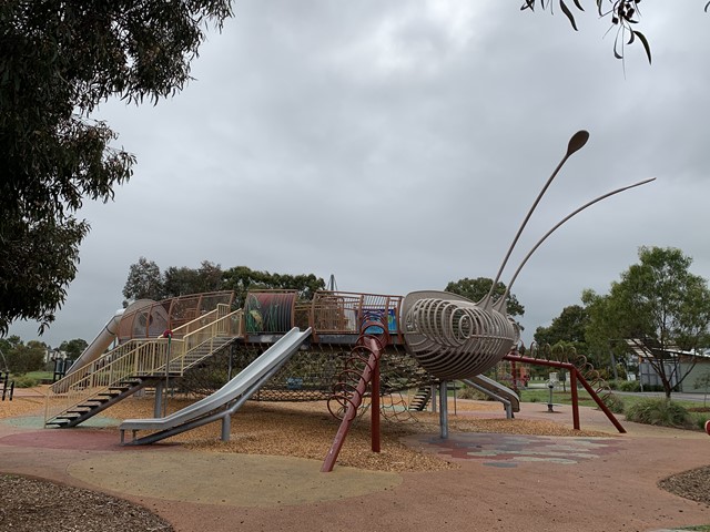 Golden Sun Moth Park Playground, Grand Boulevard, Craigieburn