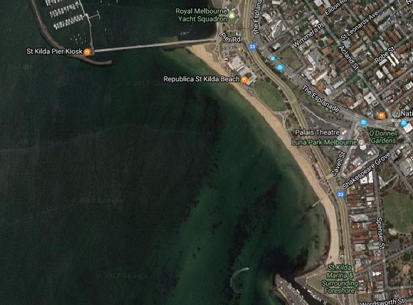 St Kilda Beach
