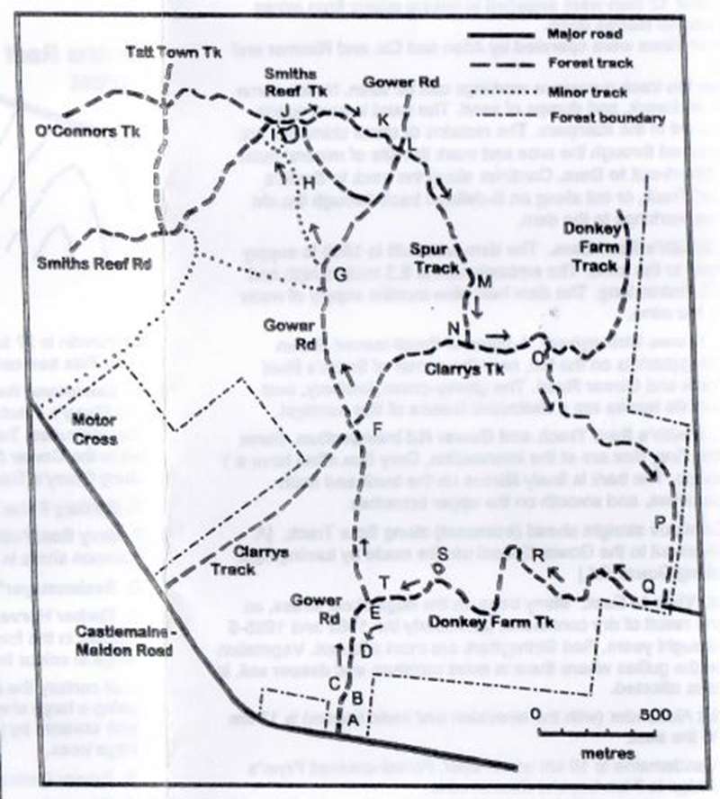 Gowar School to Smiths Reef Walk Map
