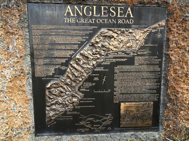 The Great Ocean Road Bronze Plaques