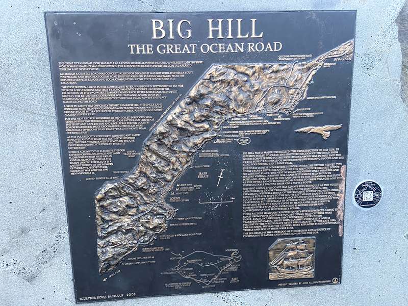 The Great Ocean Road Bronze Plaques