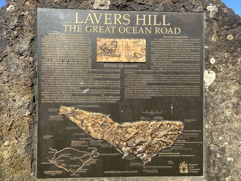 The Great Ocean Road Bronze Plaques