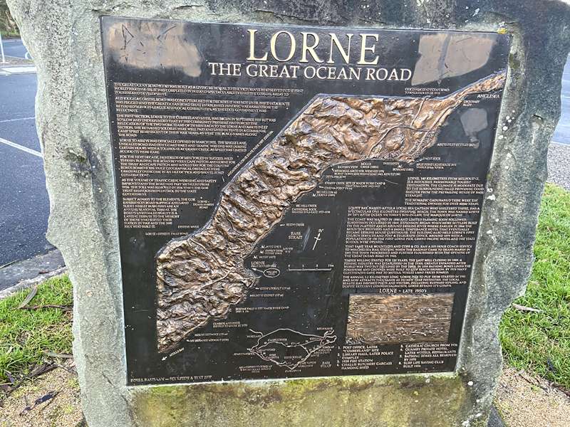 The Great Ocean Road Bronze Plaques