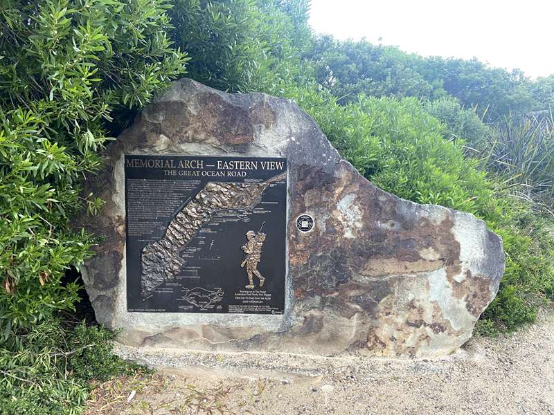 The Great Ocean Road Bronze Plaques