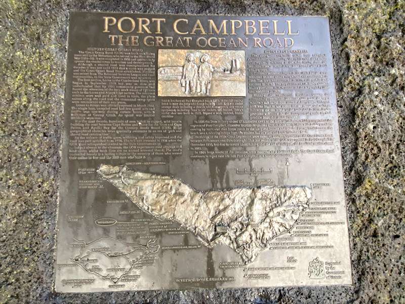 The Great Ocean Road Bronze Plaques