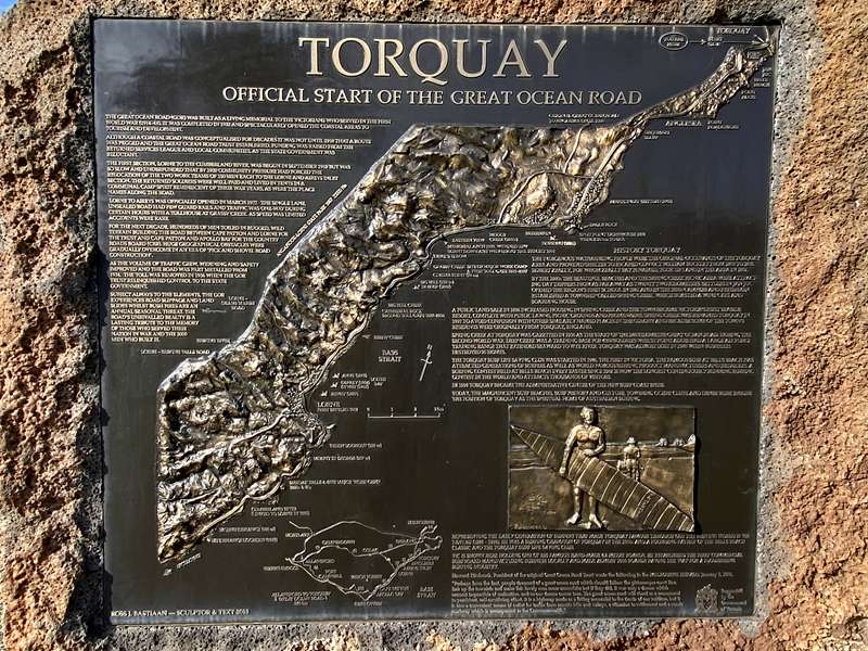 The Great Ocean Road Bronze Plaques