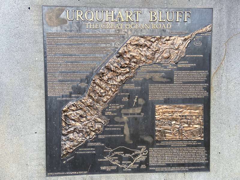 The Great Ocean Road Bronze Plaques