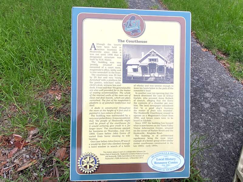 Healesville Historic Walk