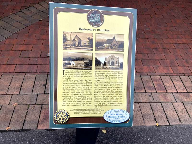 Healesville Historic Walk