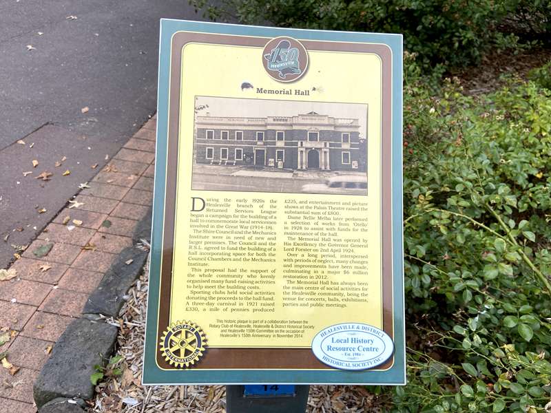Healesville Historic Walk